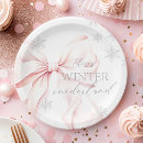 Search for winter onederland plates Snowflakes