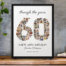 Search for 60th birthday posters Keepsake