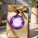 Search for lilac monogram stickers Violet