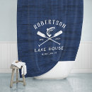 Search for lake shower curtains Navy blue