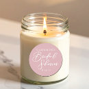 Search for pink bridal shower stickers Chic