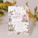 Search for fairy tea party invitations Floral