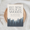 Search for seasonal moving announcement cards Winter