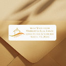 Search for gold logo return address labels Professional