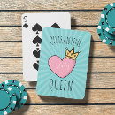 Search for queen of hearts playing cards Pink