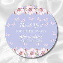 Search for lilac flower stickers Whimsical