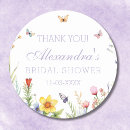 Search for lavender shower thank you stickers Summer