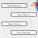 Search for iron on labels Black and white