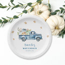 Search for blue truck plates Baby shower
