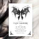 Search for gothic baby shower invitations Vintage