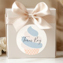 Search for gender reveal boy stickers Ice cream