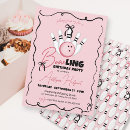 Search for funny bowling invitations Retro