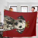 Search for gold crown blankets Red
