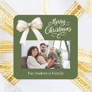 Search for muted green stickers Merry christmas