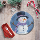 Search for frosty the snowman plates Winter