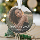 Search for photograph christmas tree decorations In loving memory