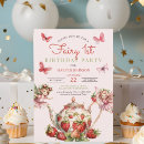 Search for teapot birthday invitations Pink