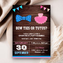 Search for bow ties invitations He or she