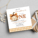 Search for pumpkins birthday invitations Our little pumpkin