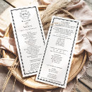 Search for monogram wedding programs Classy