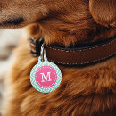 Search for diamond pet tags Girly