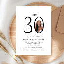 Search for hello invitations 30th