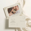 Search for vintage postcards wedding thank you cards Baroque