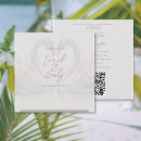 Search for swans wedding invitations Modern