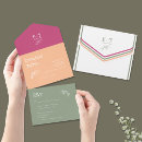 Search for fuschia invitations Minimalist