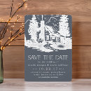 Search for cabin save the dates Woods