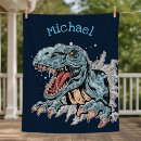 Search for t rex blankets Blue