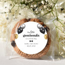 Search for gentleman stickers Little gentleman baby shower