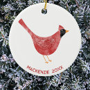 Search for cardinal bird christmas decor Festive