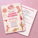 Search for western hens party invitations Final rodeo