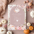 Search for pumpkins birthday invitations For her