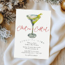 Search for martini christmas invitations Watercolor