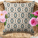 Search for teal and brown cushions Pattern