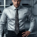 Search for sparkly black ties Chic