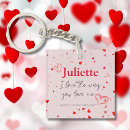 Search for romantic pink key rings Romance