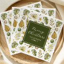 Search for tropical christmas napkins Elegant