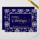 Search for dark blue christmas cards Elegant