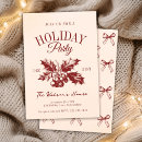 Search for mistletoe christmas invitations Christmas open house