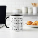 Search for inspirational message mugs Black and white