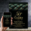 Search for green 30th birthday invitations Gold