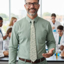 Search for math teacher ties Dad