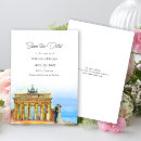 Search for landmark invitations Vintage travel