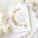 Search for celestial bridal shower invitations Written in the stars