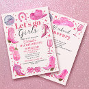 Search for rodeo party invitations Lets go girls
