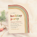 Search for retro christmas invitations Typography