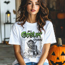 Search for funny goblin tshirts Trick or treat